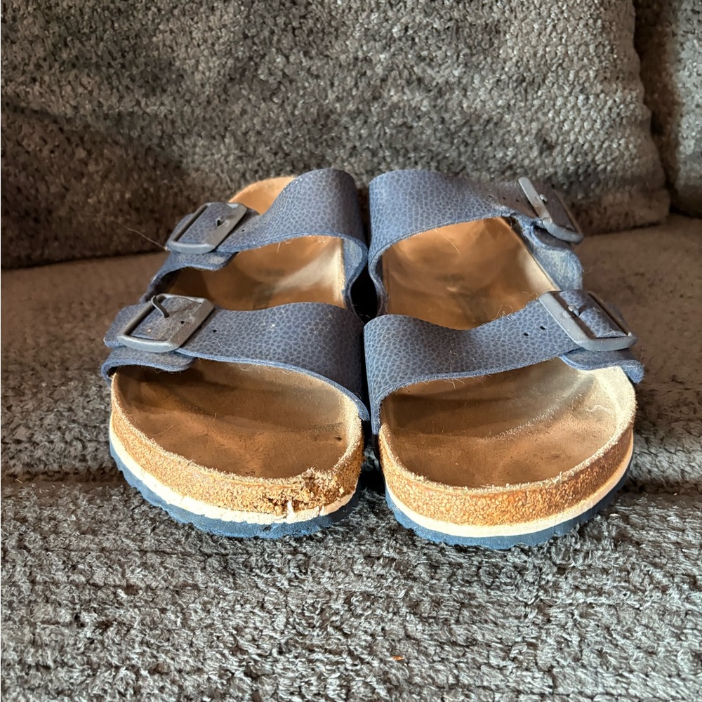 Birkenstock Arizona in Navy blue size 45